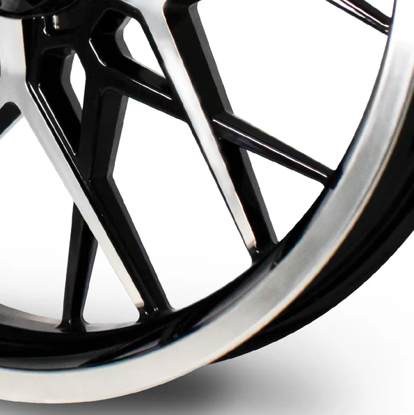 21" Razor Wiel Voor Harley Davidson | Zwart - Aluminium