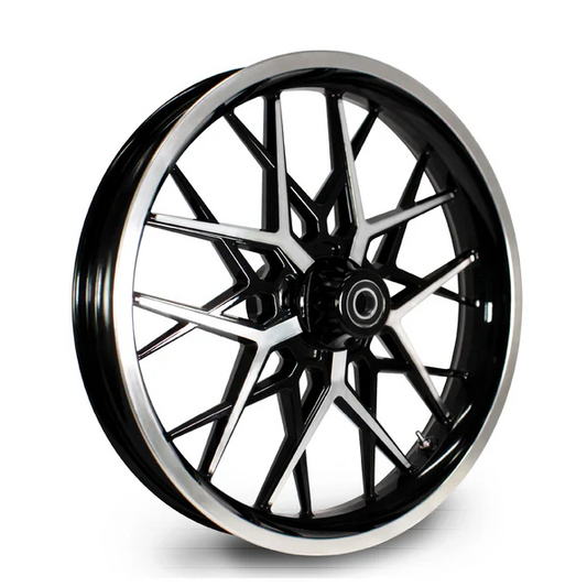 21" Razor Wiel Voor Harley Davidson | Zwart - Aluminium
