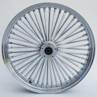 21" 48 Fat Spoke Wiel | Chrome | Dual Disc | TUV