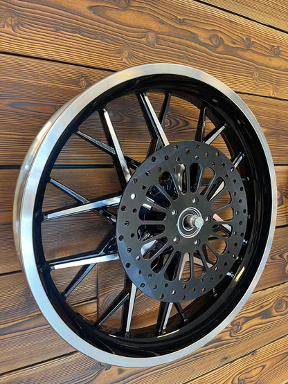 Super Spoke Remschijf 11.8" 300mm Voorzijde Zwart