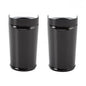 Arlen Ness Smooth fork boots / fork sliders for fat wheels 18 x 5.5 Zwart